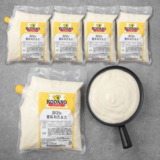 코다노 퐁듀 치즈 소스, 1kg, 5개