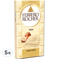 페레로로쉐 바이스 헤이즐넛 화이트 초콜릿, 90g, 5개