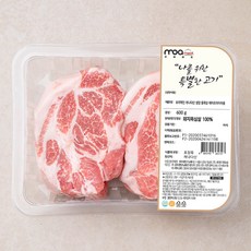 모아미트 캐나다산 보리먹인 암퇘지 통목살 에어프라이어용 (냉장), 600g, 1개