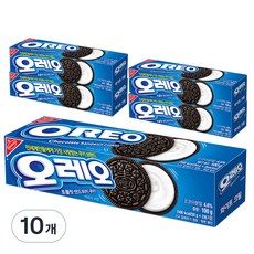 오레오 화이트 크림, 100g, 10개