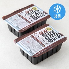 추억의 국민학교 떡볶이 매콤짜장맛 (냉동), 495g, 2개
