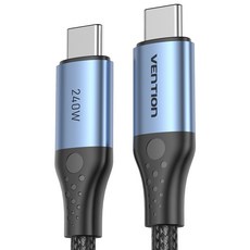 벤션 PD3.1 240W C to C타입 초고속충전케이블, 2m, 혼합색상, 1개