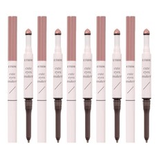 ETUDE 愛嬌眼線貼製造機眼線筆 0.1g+亮片 0.5g組, Champagne Nude, 5組