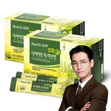 뉴트리디데이 다이어트 티 허브맛, 1.5g, 90개입, 2개