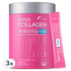 에버콜라겐 타임 비오틴 50포, 150g, 3개