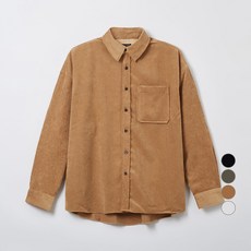 스파오 남성용 오버핏 코듀로이 셔츠