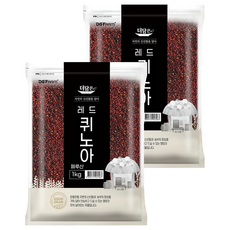 더담은 레드 퀴노아, 1kg, 2개