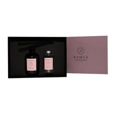 NAMUA 那木瓦 頂級精油擴香禮盒組, 小蒼蘭 + 橙花, 1盒