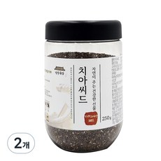 건강곡간 치아씨드 통, 250g, 2개