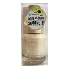 ARTiS di Voce 飾底硬甲油，15ml, FDS01 霓光柔粉, 1瓶