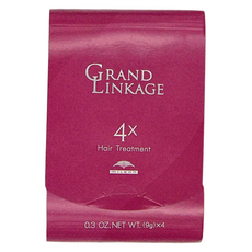mILBOn 哥德式 Grand Linkage 4X 修護髮膜，0.3 OZ NET WT (9g) x 4, 36g, 1盒