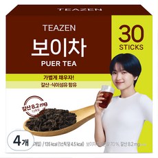 티젠 보이차 추출분말, 1.8g, 30개입, 4개