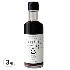 부엉이곳간 어린이 맛간장, 230g, 3개