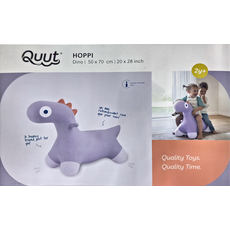 QUUt HOPPI 兒童充氣跳跳恐龍，適用於2歲以上兒童, 薰衣紫, 1個