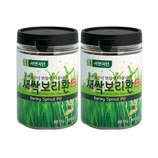 자연지인 용기형 새싹보리환, 2개, 150g