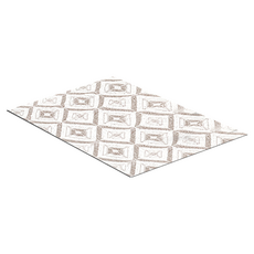 dayneeds 日需百備 異國風情絲圈地墊/地毯/遊戲墊/腳踏墊 PAD-XX08, 西德菱形花磚, 1個