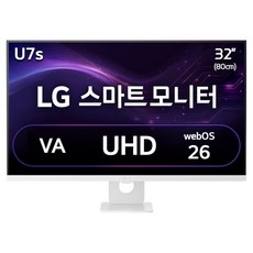 LG전자 4K UHD AI 스마트 모니터 방문설치, 32U721SBW, 80cm