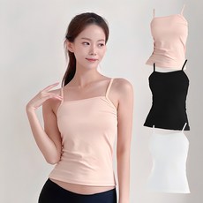 Deep Tok女款基本吊帶背心 3件組 內衣 DT037