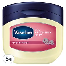 바세린 베이비 프로텍팅 젤리 바디버터, 100ml, 5개