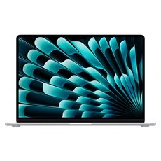 Apple 2024 맥북 에어 15 M3, 실버, M3 8코어, 10코어 GPU, 512GB, 16GB, 35W 듀얼, 영문