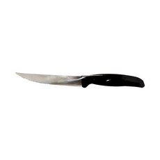 AMBROGIO SANELLI 山里尼 SUPRA牛排刀 半鋸齒 12CM 28g 德國特殊不鏽鋼 高級TPE手柄 義大利製, 單一顏色, 1支