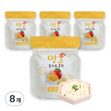 짱죽 요거트큐브, 망고, 16g, 8개