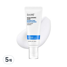 클린스토리수애 히알루론산 하이드레이팅 모이스처라이저, 60ml, 5개