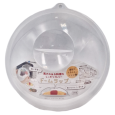 inomata 加高微波蓋, 22.7 x 7.4 公分, 22.7 x 7.4cm, 1個, Transparent