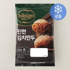 비비고 진한 김치만두 (냉동), 200g, 1개