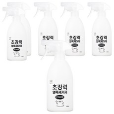 생활공식 초강력 파워 얼룩제거제, 500ml, 6개