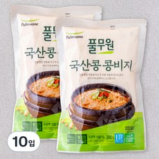 풀무원 국내산 콩비지, 300g, 10입