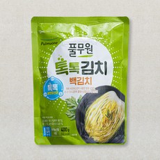 풀무원 톡톡 백김치, 400g, 1개