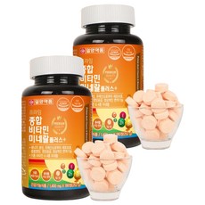 일양약품 프라임 종합비타민미네랄 플러스 영양제, 180정, 2개 180정, 2개