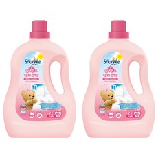 스너글 실내건조 섬유유연제 멜로우 선샤인 본품, 2L, 2개