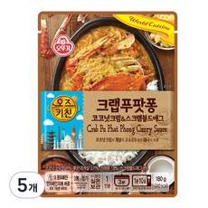 오뚜기 오즈키친 크랩푸팟퐁, 180g, 5개