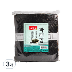 광천김 파래생김 100p, 150g, 3개