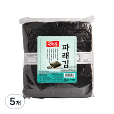 광천김 파래생김 100p, 5개, 150g