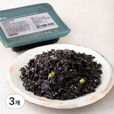 집반찬연구소 파래김무침, 3개, 40g