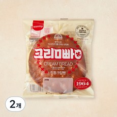삼립 정통 크림빵, 75g, 1개입, 2개