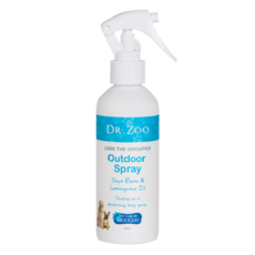 DR Zoo 寵物專用天然防護噴霧 200ml, 含有大豆油和檸檬草油, 天然香料，不含對羥基苯甲酸酯和鄰苯二甲酸酯, 1瓶