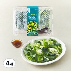 피그인더가든 그린믹스 샐러드 키트 5개입, 4개, 400g