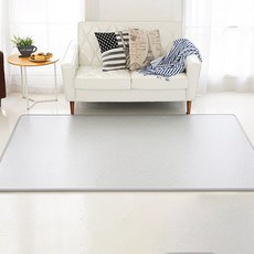 삼바텍 PVC 퓨어 놀이방매트, 직물패턴 그레이