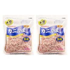 藤澤 犬貓用海鮮蟹肉香絲 寵物零食 400g 日本產, 海鮮, 2包