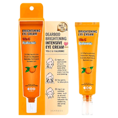 DEARBOO 維他命C玻尿酸亮白保濕眼霜30ml，改善眼周暗沉、乾燥細紋，展現明亮雙眸, 30ml, 1條