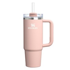스탠리 퀜처 H2.0 플로우 스테이트 텀블러, 피치휩글로스, 887ml, 1개 피치 휩 글로스, 887ml, 1개