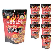 꾸이맨 꼬마 꾸이맨 매운불닭맛, 50g, 8개