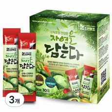 조은약초 자연을 담는다 프리미엄 검은콩검은깨환 스틱, 3개, 90g