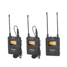 Saramonic 楓笛 2通道無線麥克風KIT2, UwMic9 RX9+TX9+TX9 韓版, 混色