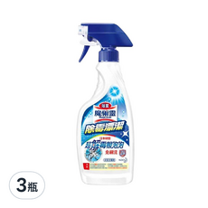 Kao 花王 Magiclean 魔術靈 浴室除霉漂潔 噴槍式, 日本研發技術 鎖定霉根 深層除霉 免刷洗, 500ml, 3瓶