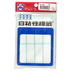 華麗牌 自黏性標籤 18 x 50mm 120張, WL-1006, 20包, 1盒